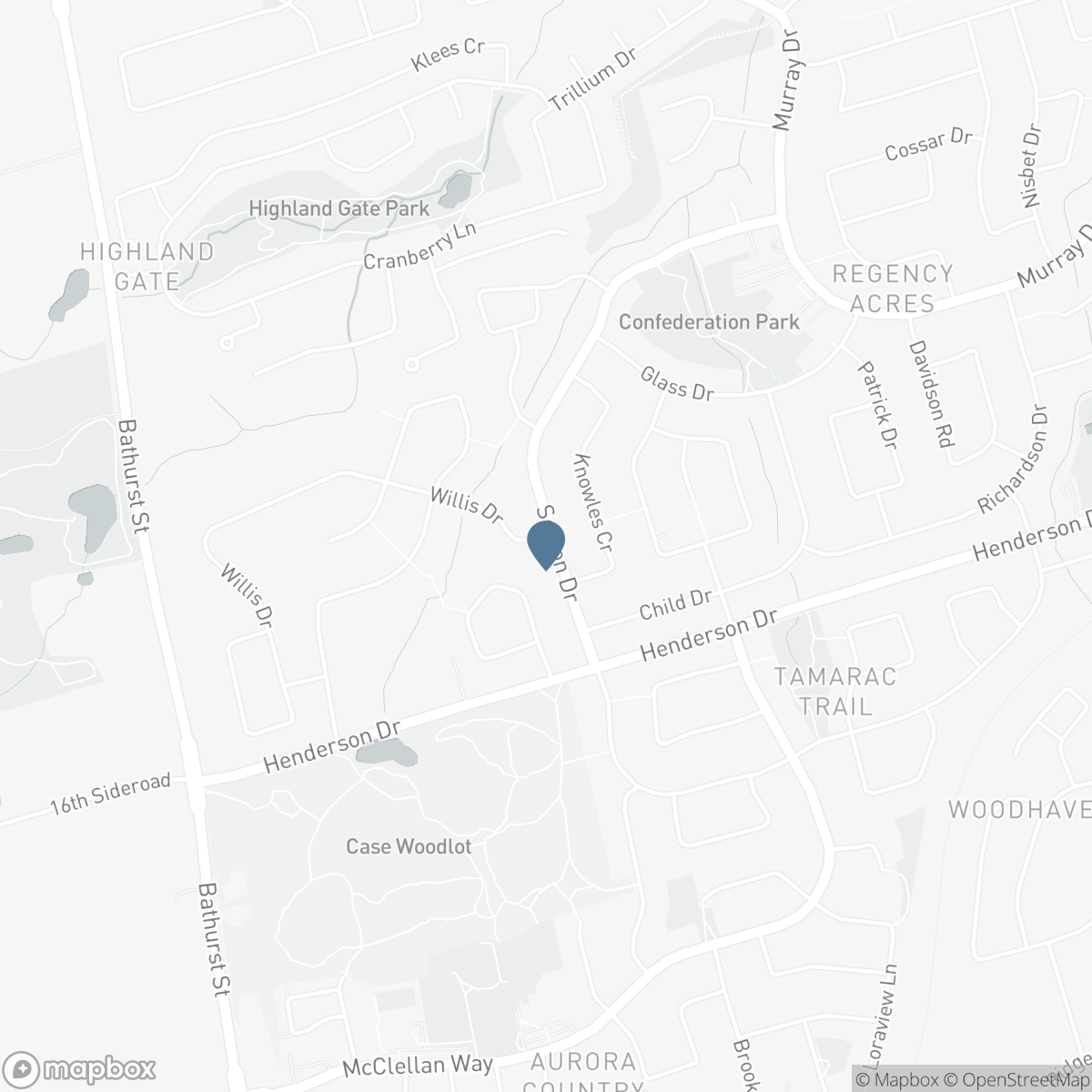 1 WILLIS DRIVE, Aurora, Ontario L4G 2J8